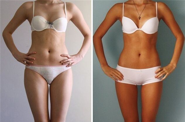hasil penurunan berat badan dengan berat awal yang kecil